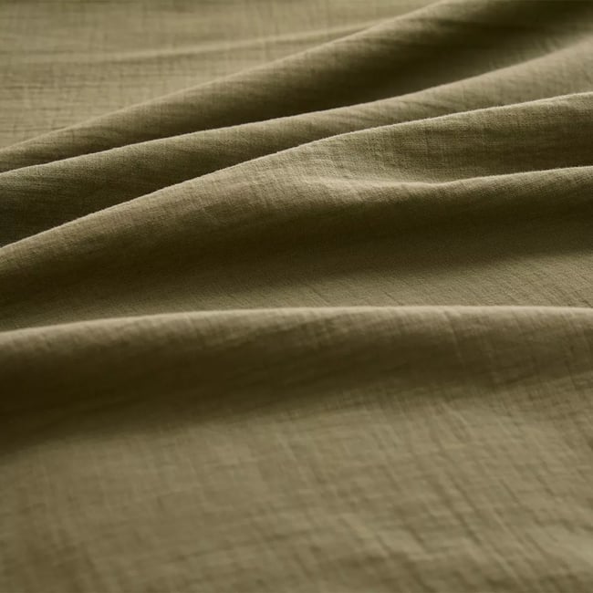 Drap housse b30 gaze de coton lavé MALIA - GARNIER THIEBAUT