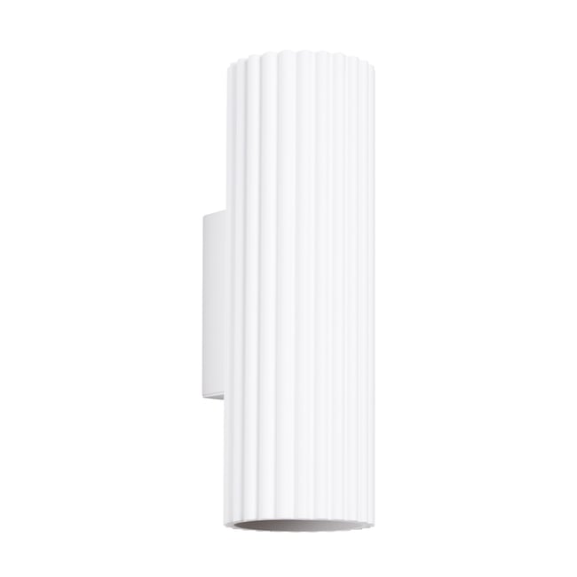 Applique Aluminium Blanc GU10 2 Karbon 20 Couleur blanc <span itemprop=
