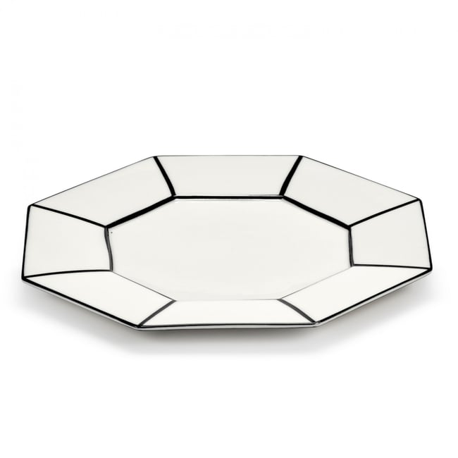 Assiette plate Carte Blanche Couleur blanc <span itemprop=