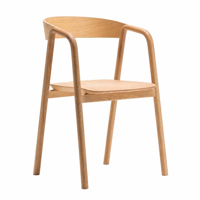 Chaise en chêne massif INLAY Couleur chêne massif <span itemprop=