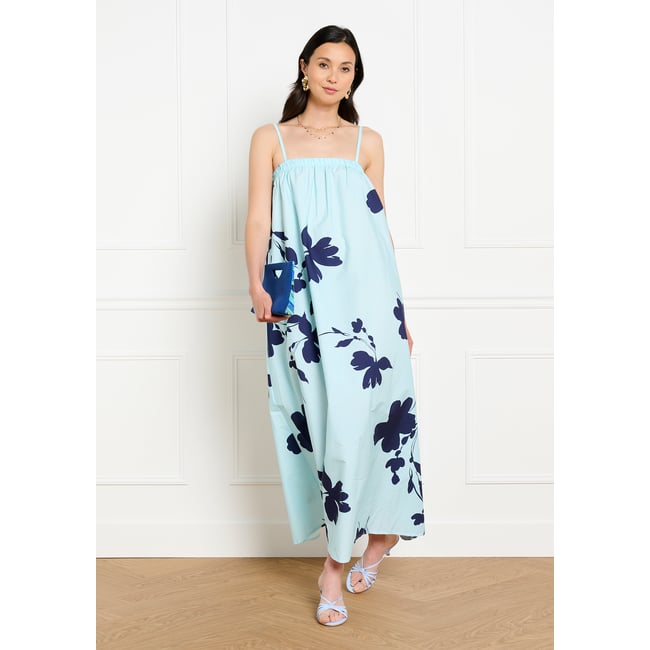 Robe longue fleurie - LOLALIZA