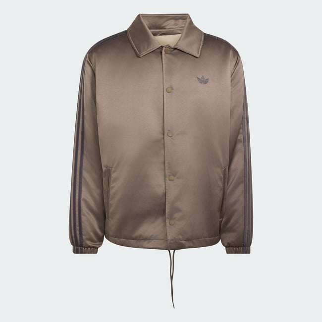 Veste Matelassée En Satin À 3 Bandes Veste Matelassée En Satin À 3 Bandes branch <span itemprop=