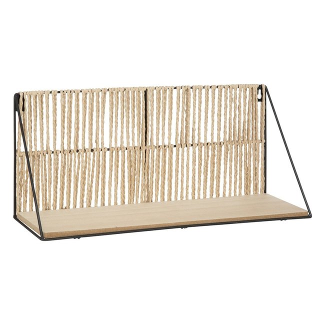 étagère Murale Corde Et Métal Cosy Couleur beige <span itemprop=