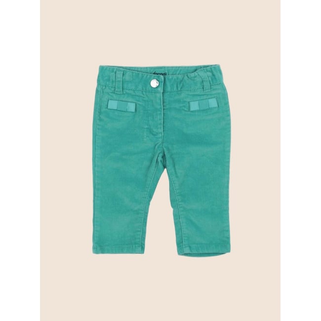 Pantalon - Très bon état vert <span itemprop=