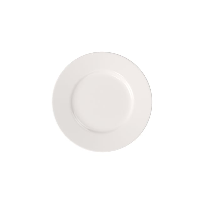 Assiette Dessert BASIC WHITE Couleur blanc <span itemprop=
