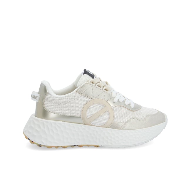 CARTER JOGGER -  BLANC CASSE/DORE [