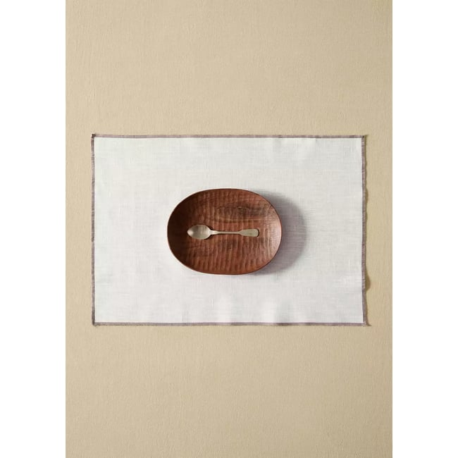 PLACEMATS LENA Couleur blanc cassé <span itemprop=