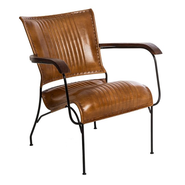 Fauteuil HOPER Couleur marron <span itemprop=