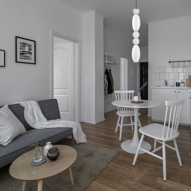 Suspension    LUMIERE Couleur blanc <span itemprop=
