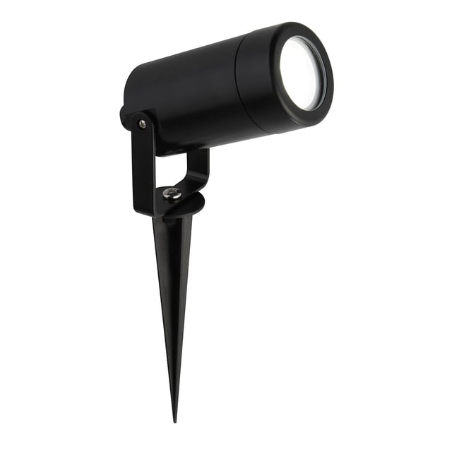 Santos Outdoor Directional Garden Spike Light, black, SO'HOME