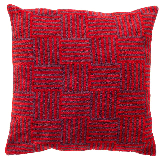 Housse de coussin Laurel paars <span itemprop=