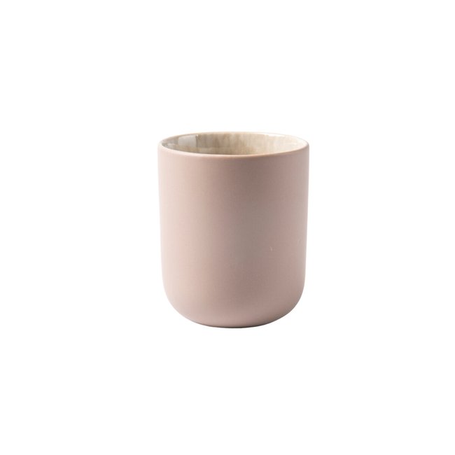Lot de 4 tasses taupe - 