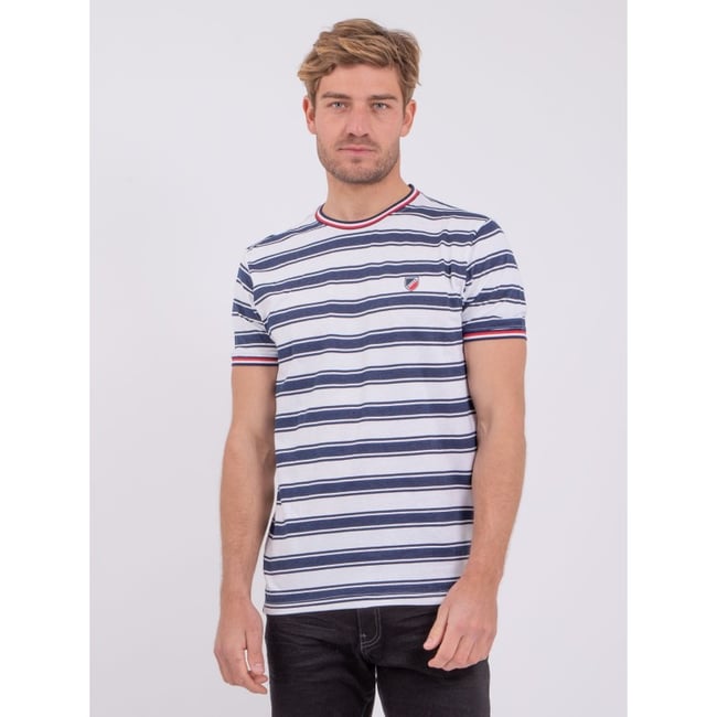 T-shirt Col Rond Pur Coton Nabenor v002227 <span itemprop=