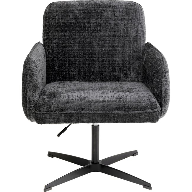 Chaise avec accoudoirs pivotante, TABEA - KARE DESIGN