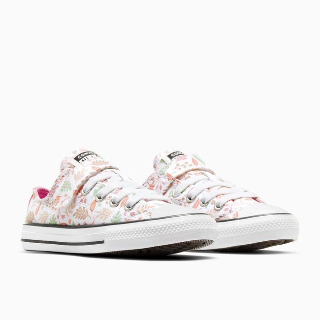 Baskets All Star 1V Ox Fall Florals imprimé feuilles <span itemprop=