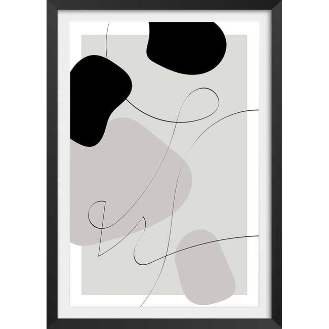 Affiche Forme et autographe - HEXOA