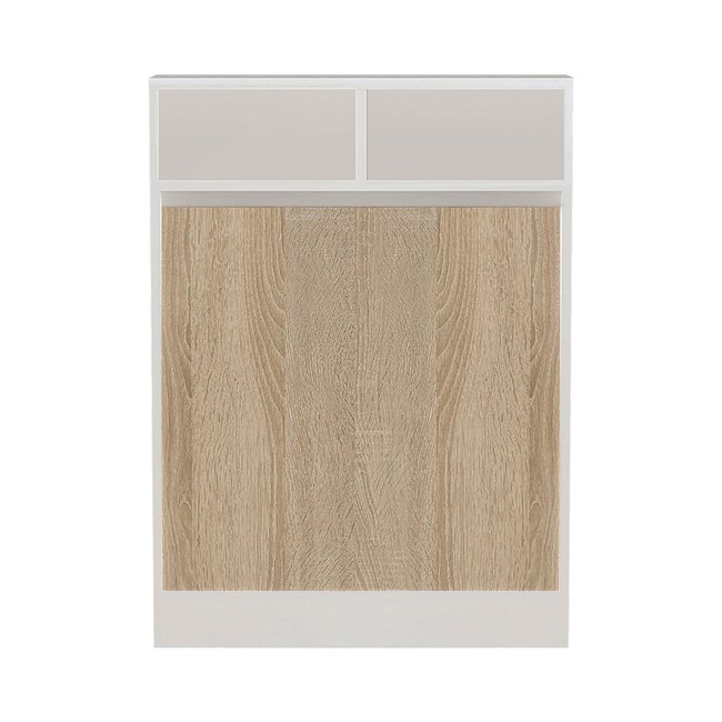 Table à manger rétractable 2 personnes en bois- BROCK Couleur bois clair <span itemprop=