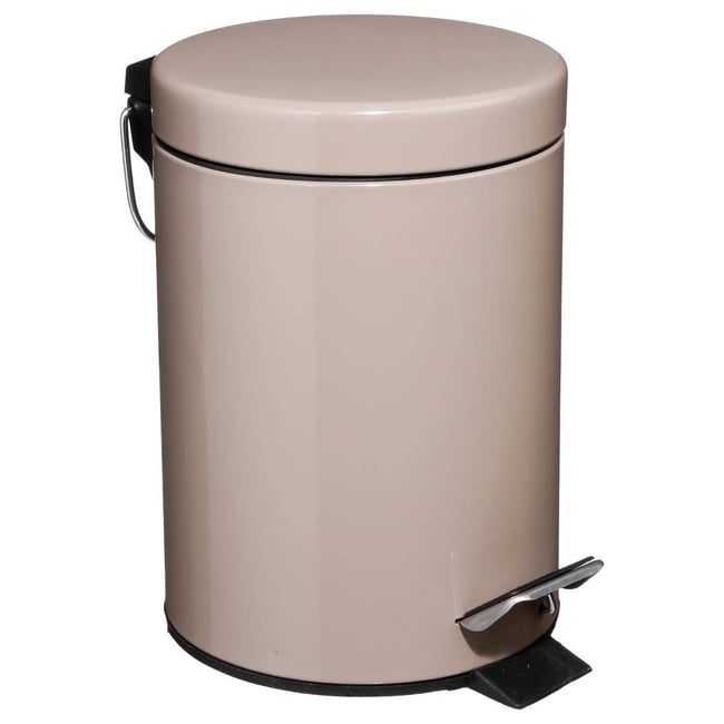Poubelle salle de bain 3L en acier avec pédale et seau amovible ESSENTIEL - 5FIVE SIMPLY SMART