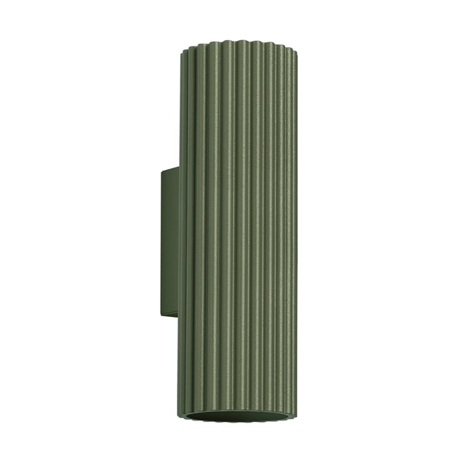 Applique Aluminium Vert Olive GU10 2 Karbon Couleur vert <span itemprop=