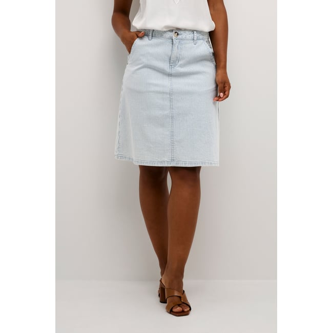 Jupe casual bleu milk boy stripe <span itemprop=
