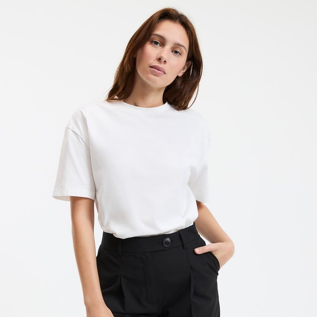 T-Shirt mit rundem Ausschnitt, Loose-Fit - LA REDOUTE COLLECTIONS