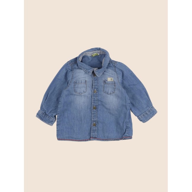 Chemise - Très bon état bleu <span itemprop=