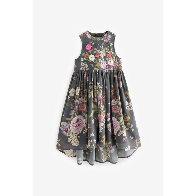 Robe habillée gris <span itemprop=