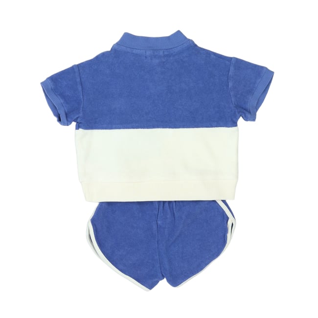 Ensemble bébé - Neuf avec étiquette bleu <span itemprop=