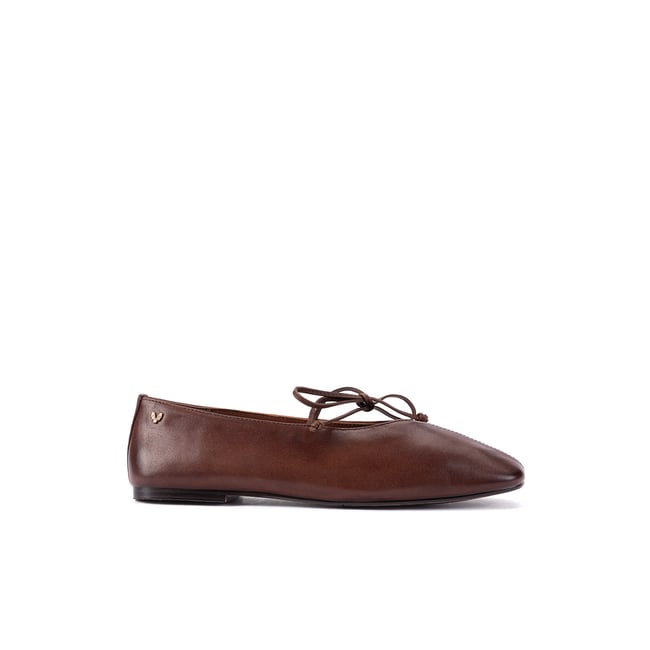 Ballerines cuir Grenelle cafe <span itemprop=