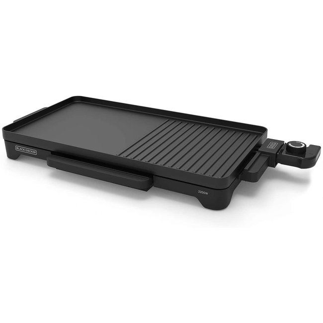 Plancha domestique pierre a cuire BLACK ET DECKER BXGD2200E - BXGD2200E multicolore <span itemprop=