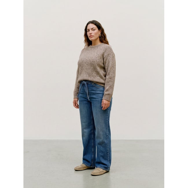Pull En Maille cocoa brown 1 <span itemprop=