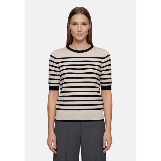 Pull-over en fine maille manches courtes - BETTY BARCLAY