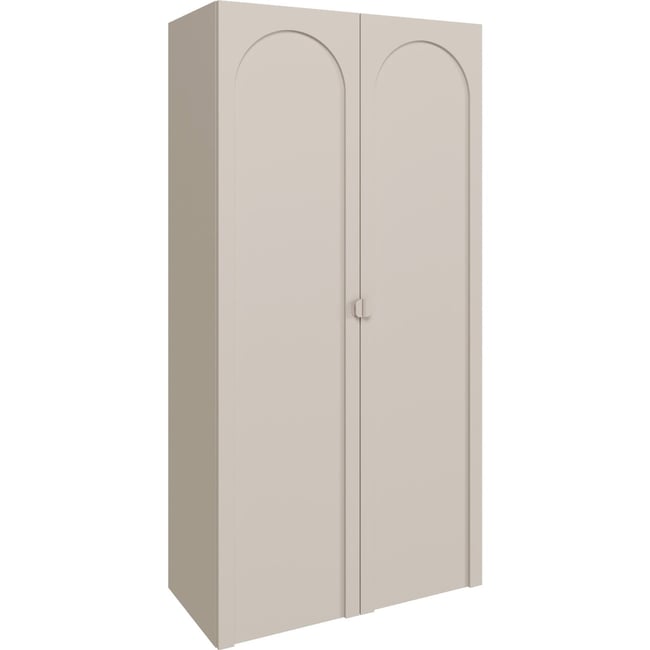 Armoire 2 portes collection ARKADIA Couleur cachemire <span itemprop=