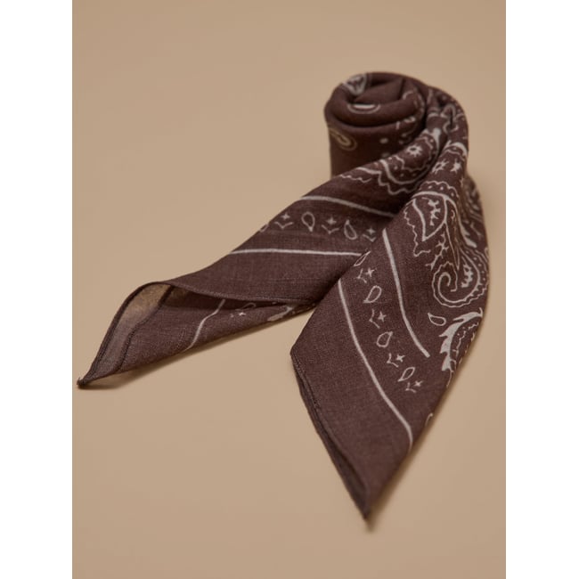 Bandana imprimé en laine - CYRILLUS
