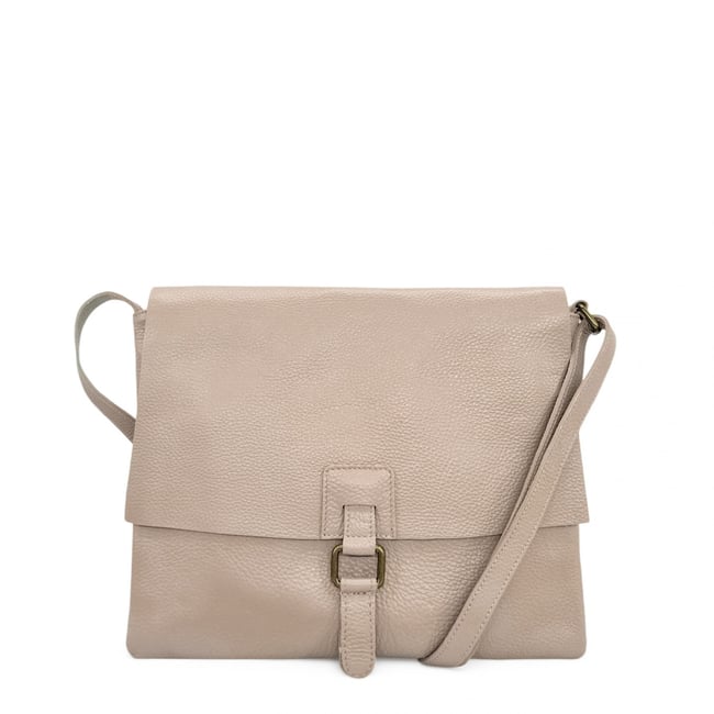 Sac bandoulière besace en cuir grainé COQUETTE - OH MY BAG