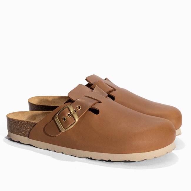 Sabots pour femmes MILKY marron <span itemprop=
