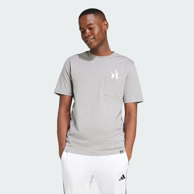 T-Shirt Poche Graphique Lounge Slides - ADIDAS SPORTSWEAR