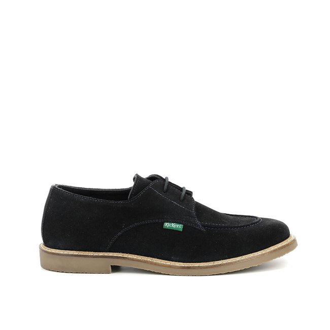 Zapatillas de ante Kick Totaly azul marino <span itemprop=