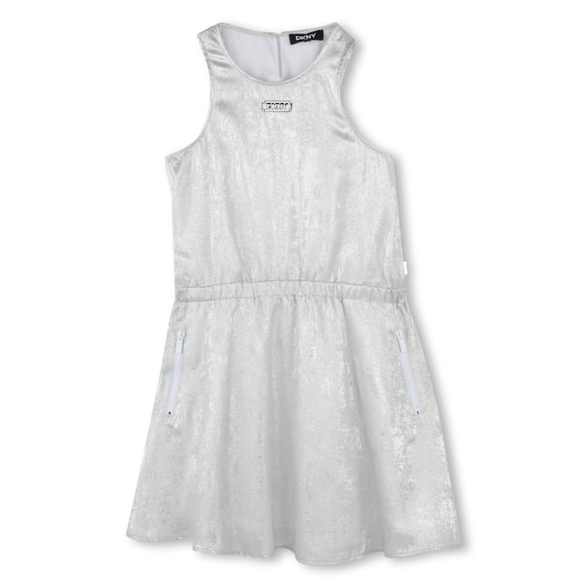 Robe de cérémonie silver <span itemprop=