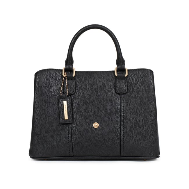 Sac porté main 2 poignées ABI noir <span itemprop=