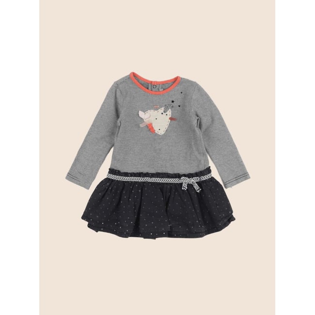 Robe - Etat satisfaisant gris <span itemprop=
