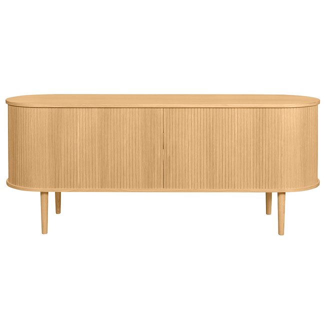 Buffet vintage en bois 2 portes coulissantes L160 cm EPIC - MILIBOO