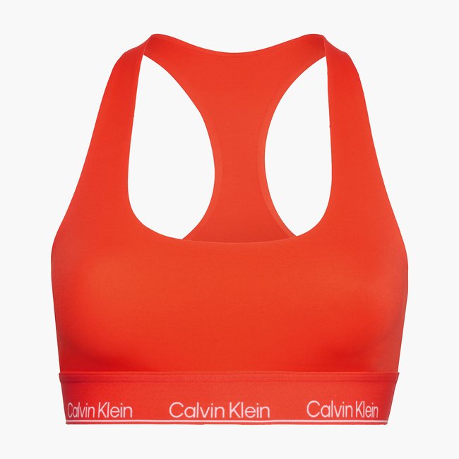 Bralette Unlined rosso CALVIN KLEIN UNDERWEAR