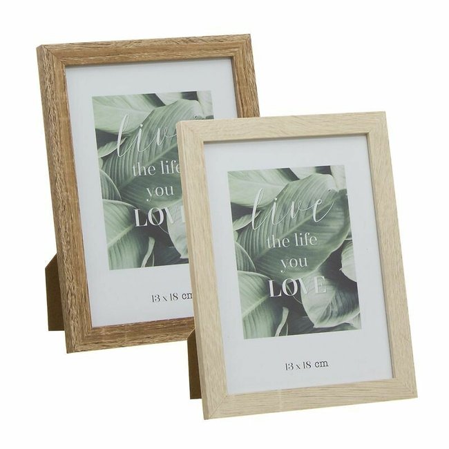 Moldura De Madeira Nordic 13X18Cm Sortido 2597155, D'CASA multicolor <span itemprop=