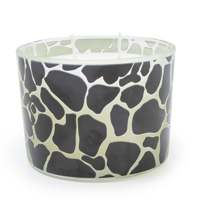 Amber Shea Multi-Wick Giraffe Candle, black/white, SO'HOME
