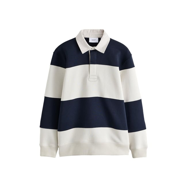 Sweat style rugby avec col polo - NEXT