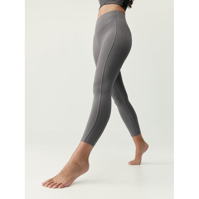 Legging de sport femme Rise Taille haute séchage rapide marron vison <span itemprop=
