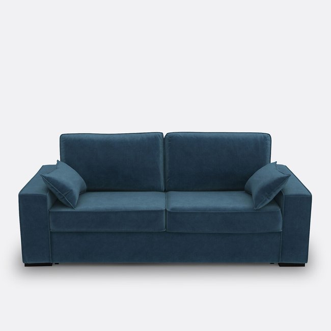Schlafsofa Cécilia, Samt, Latex - LA REDOUTE INTERIEURS