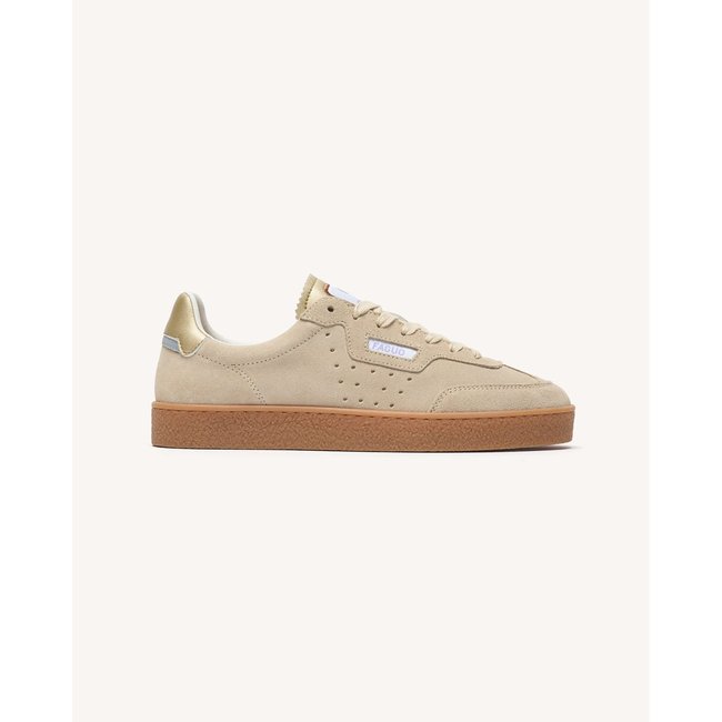 Baskets basses suede LUMBO LUMBO beige <span itemprop=