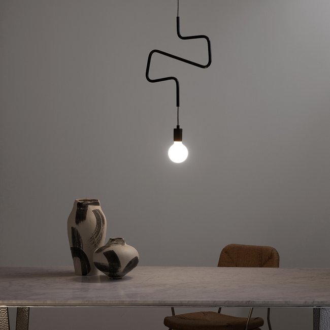 Suspension en métal fer, Vibes Couleur charcoal <span itemprop=